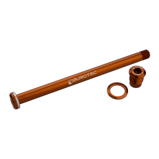 BURGTEC Hinterradachse 174mm für Rahmen Yeti Bronze