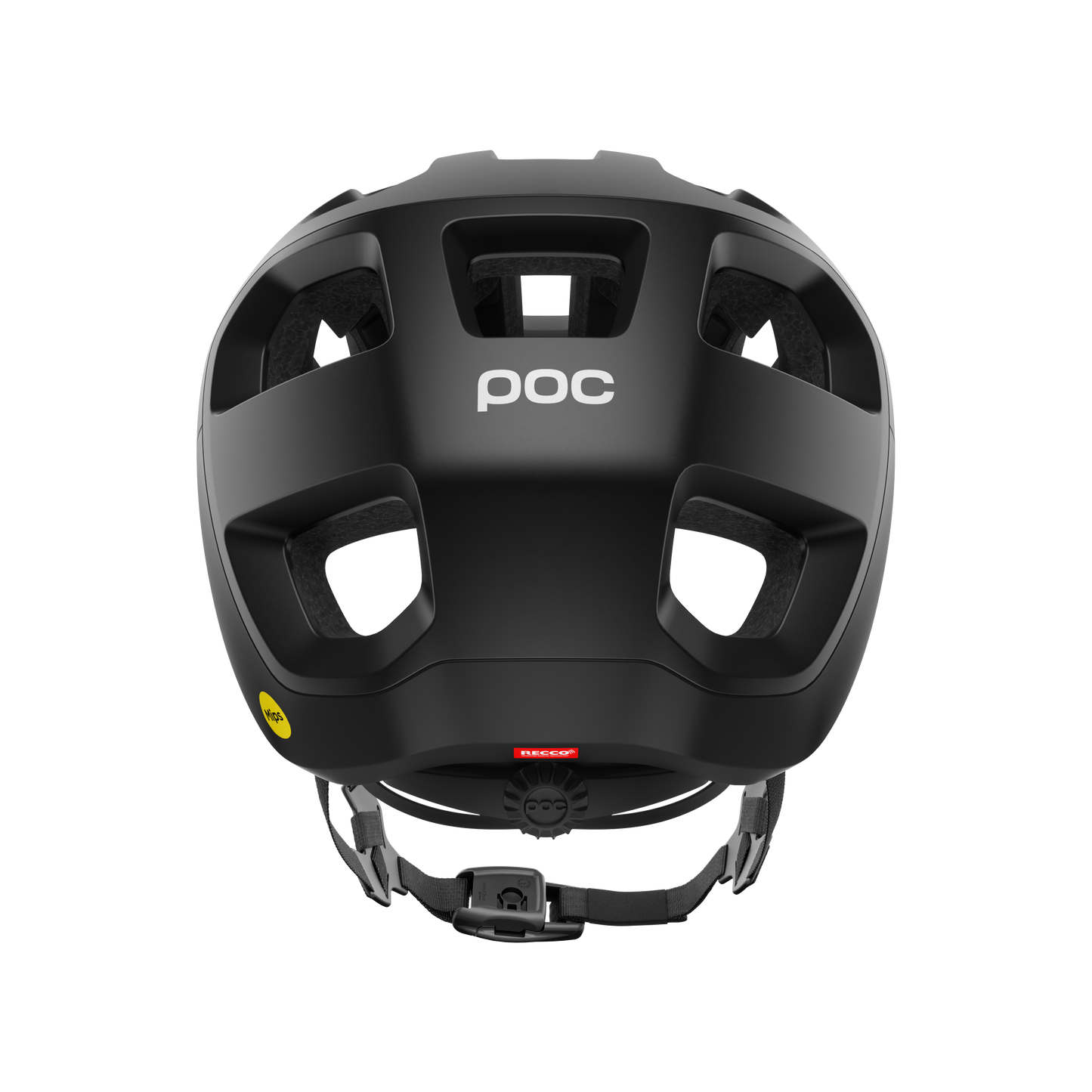 MTB-Helm POC CULARIS Schwarz Matt
