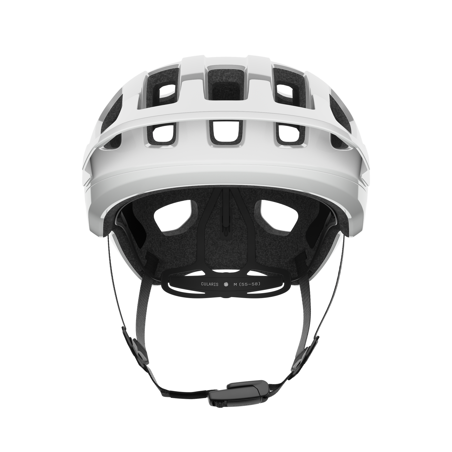 MTB-Helm POC CULARIS Weiss/Schwarz Matt