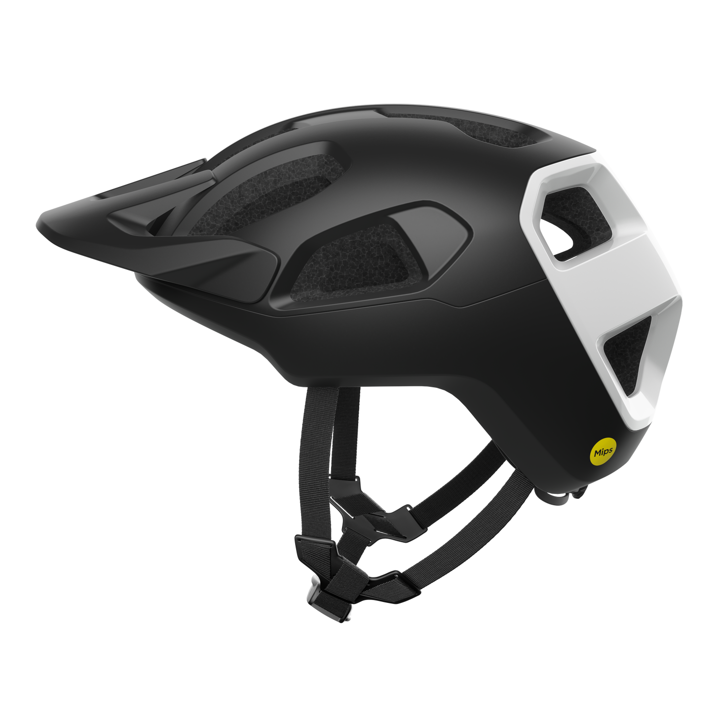 MTB-Helm POC CULARIS Mattschwarz/ Weiss