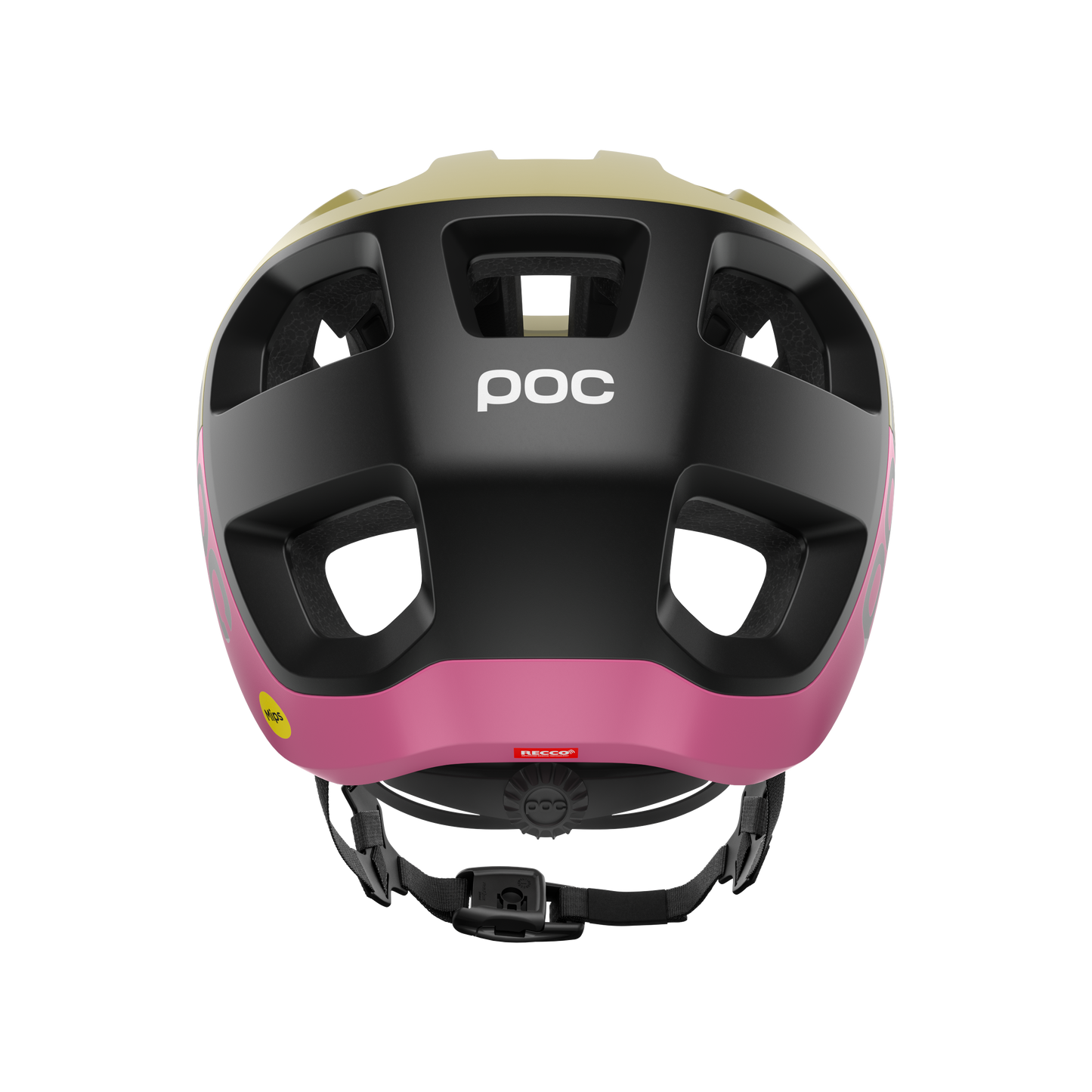 MTB-Helm POC CULARIS Grün/Rosa Matt