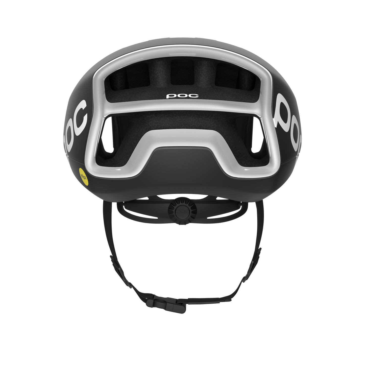 Helm Strasse POC CYTAL Schwarz/Weiss Matt Logo