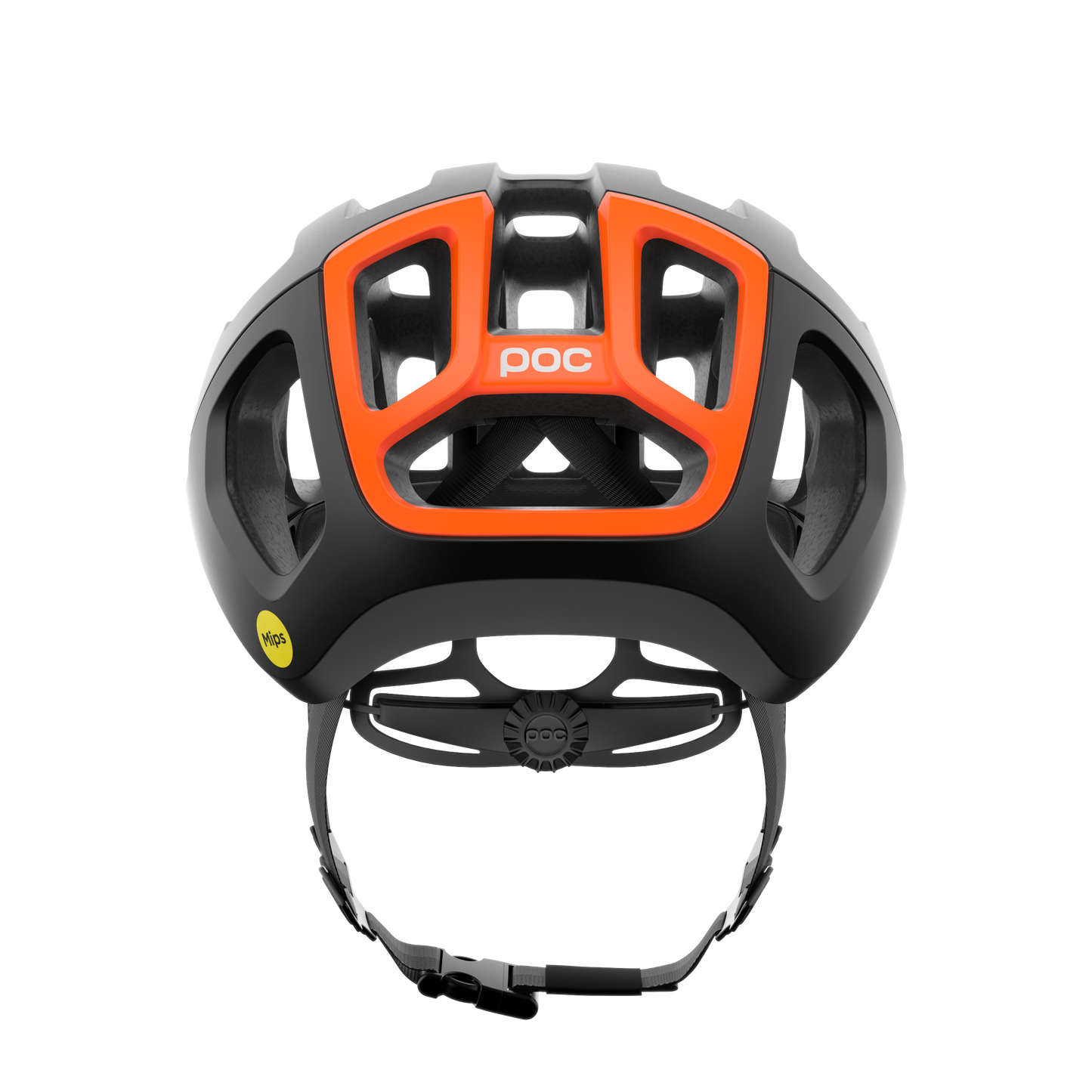 Helm Strasse POC VENTRAL AIR MIPS Schwarz/Orange Fluo Matt