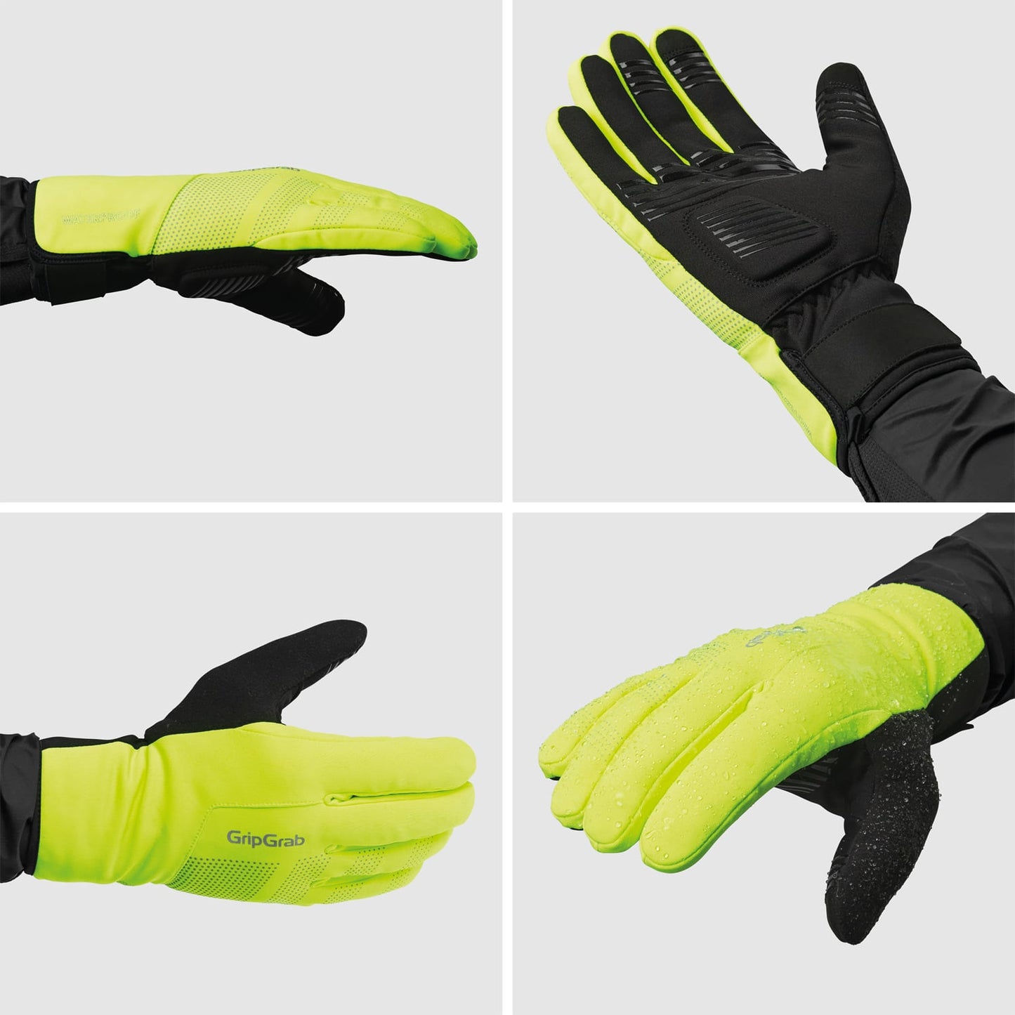 Handschuhe GRIPGRAB RIDE 2 WATERPROOF Gelb