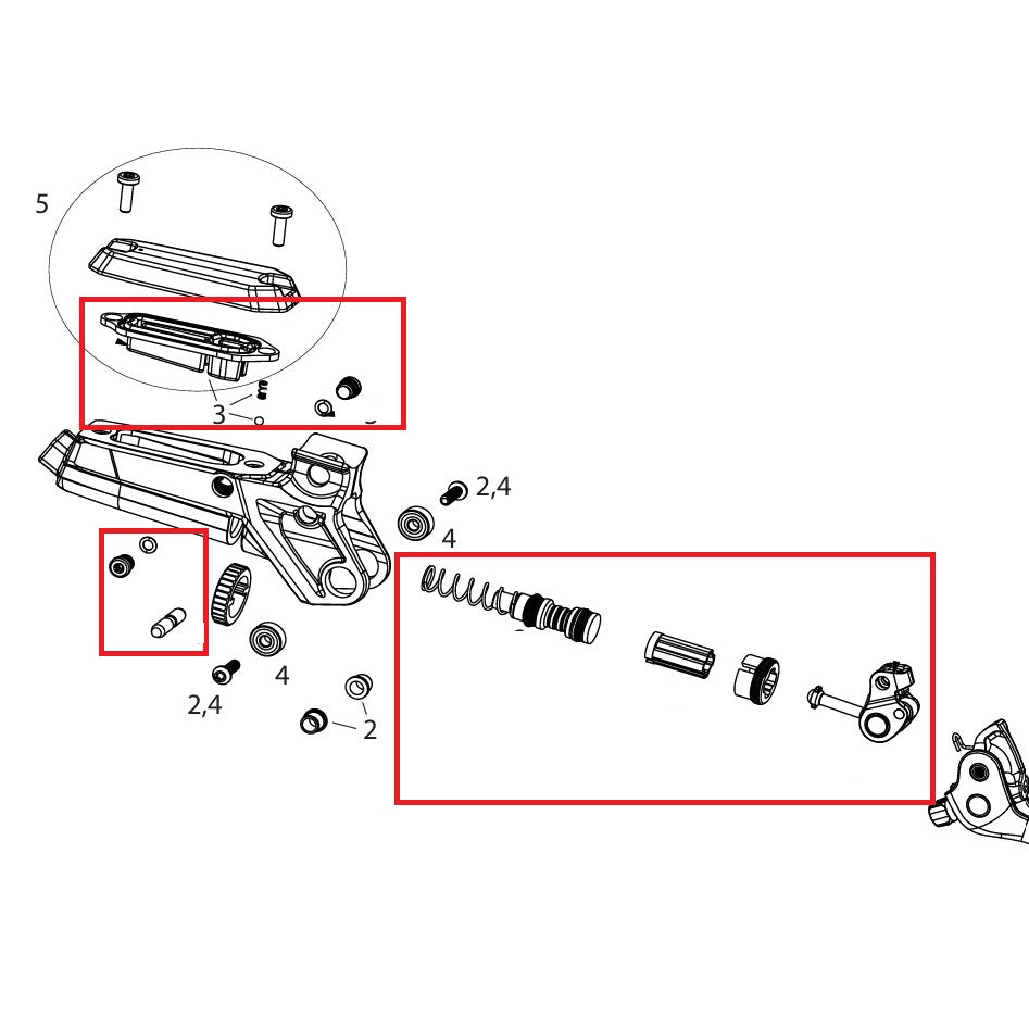 Service Kit SRAM Bremsen COde ULTIMATE/SILVER STEALTH C1