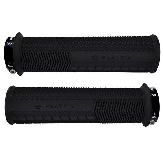 PEATY'S MONARCH KNURL Grips Schwarz