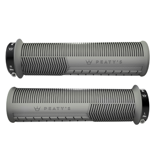 PEATY'S MONARCH MUSHROOM Grips Grau