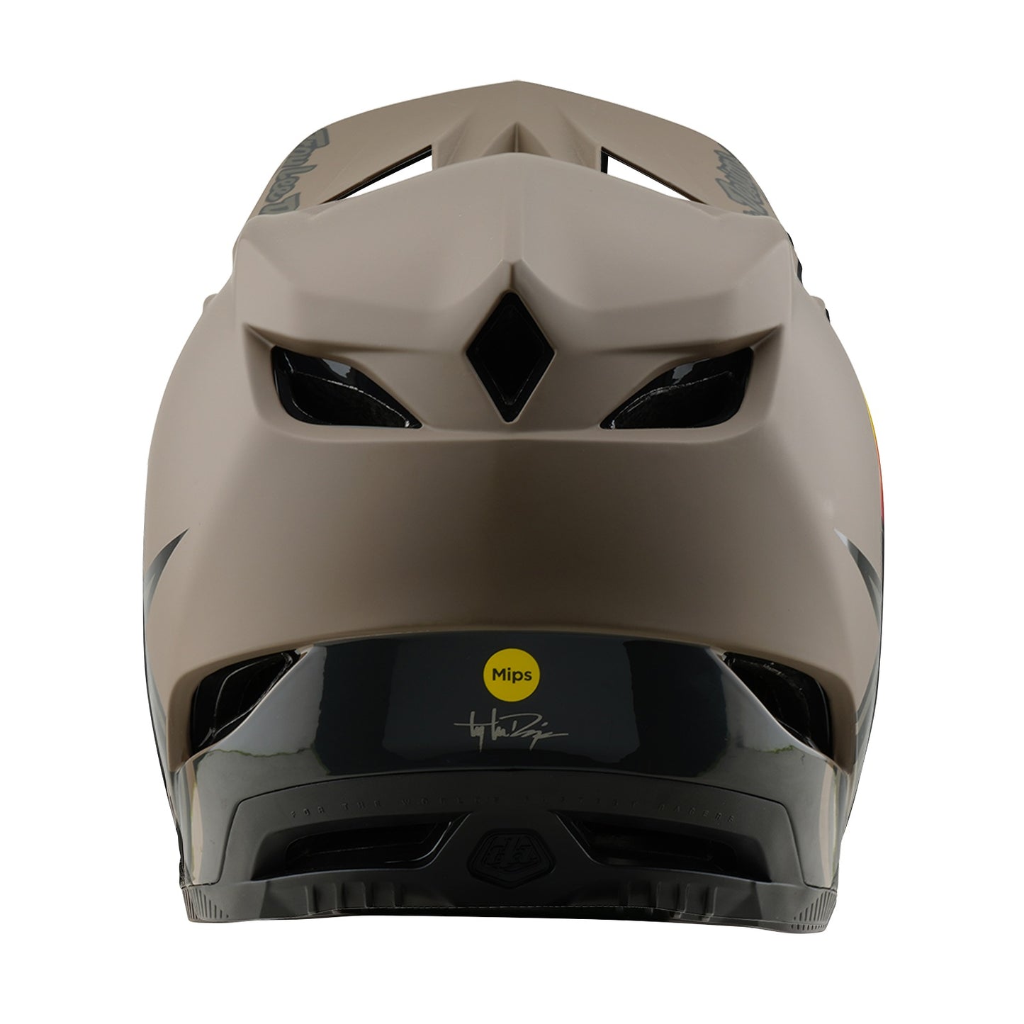 MTB-Helm TROY LEE DESIGNS D4 COMPOSITE MIPS Braun