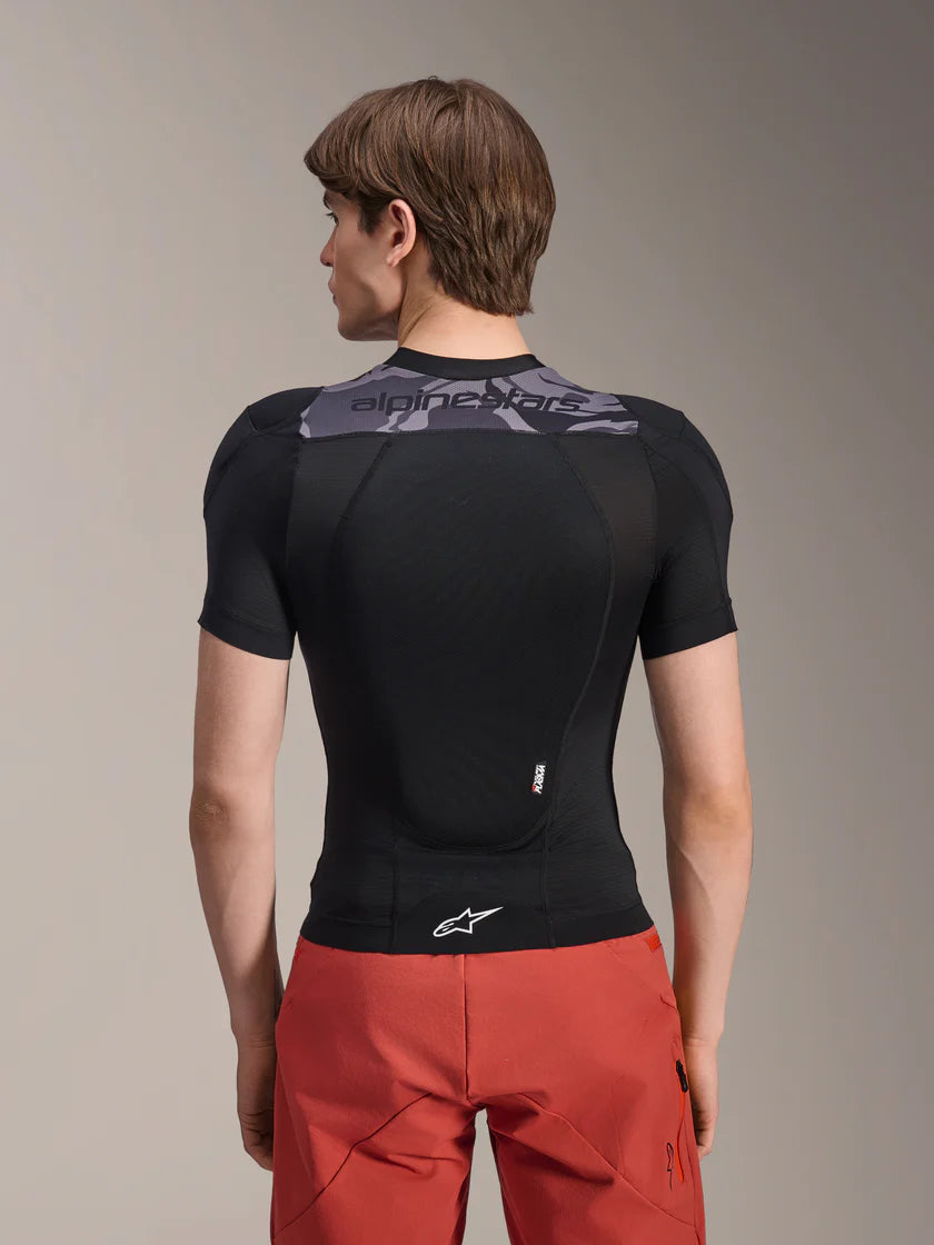 ALPINESTARS A-MOTION PLASMA Schutzweste Kurzarm Schwarz/Camo