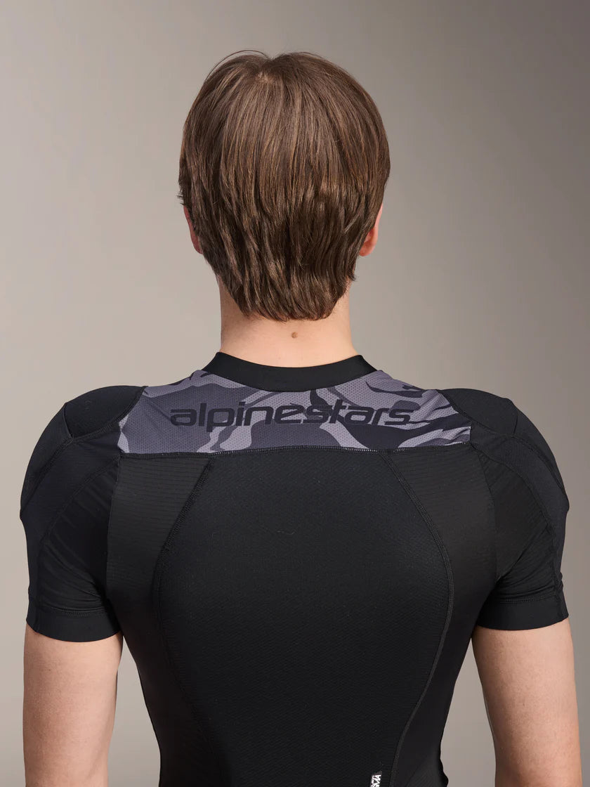 ALPINESTARS A-MOTION PLASMA Schutzweste Kurzarm Schwarz/Camo