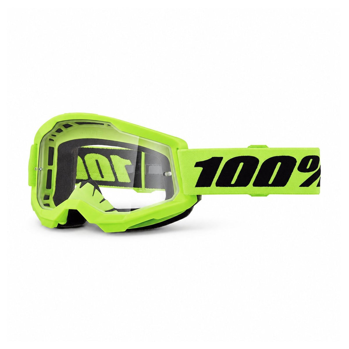 Maske 100% STRATA 2 Gelb Klare Scheibe