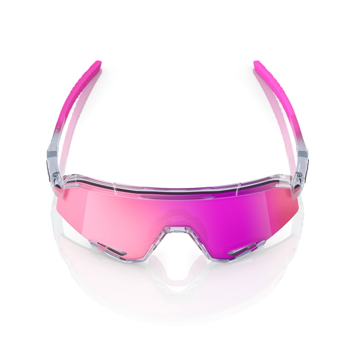 Brille 100% SLENDALE POLISHED Transluzenter Spiegel Violett