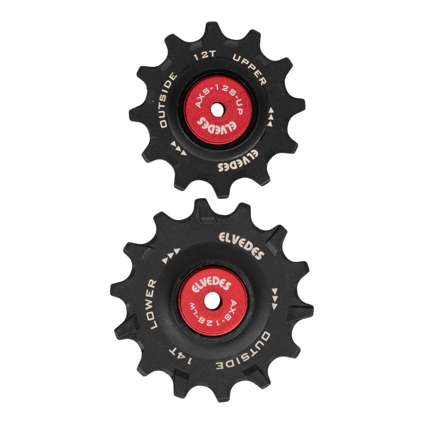 ELVEDES SRAM RED/FORCE 1x12 + 1x14 Ceramic Hybrid Schaltwerksrollen-Kit