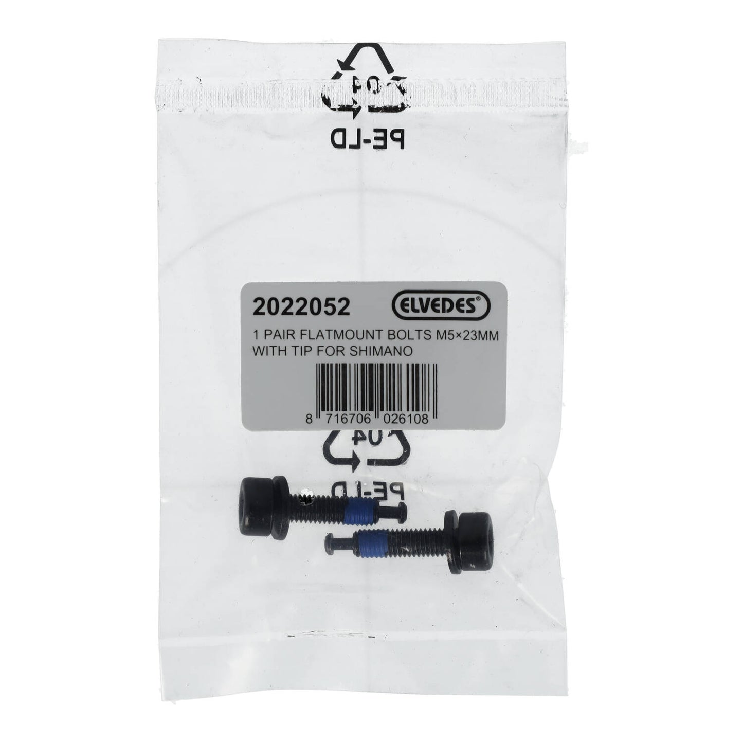 Befestigungsschraube ELVEDES FM Shimano M5x23 Typ C Hinterer Bremssattel
