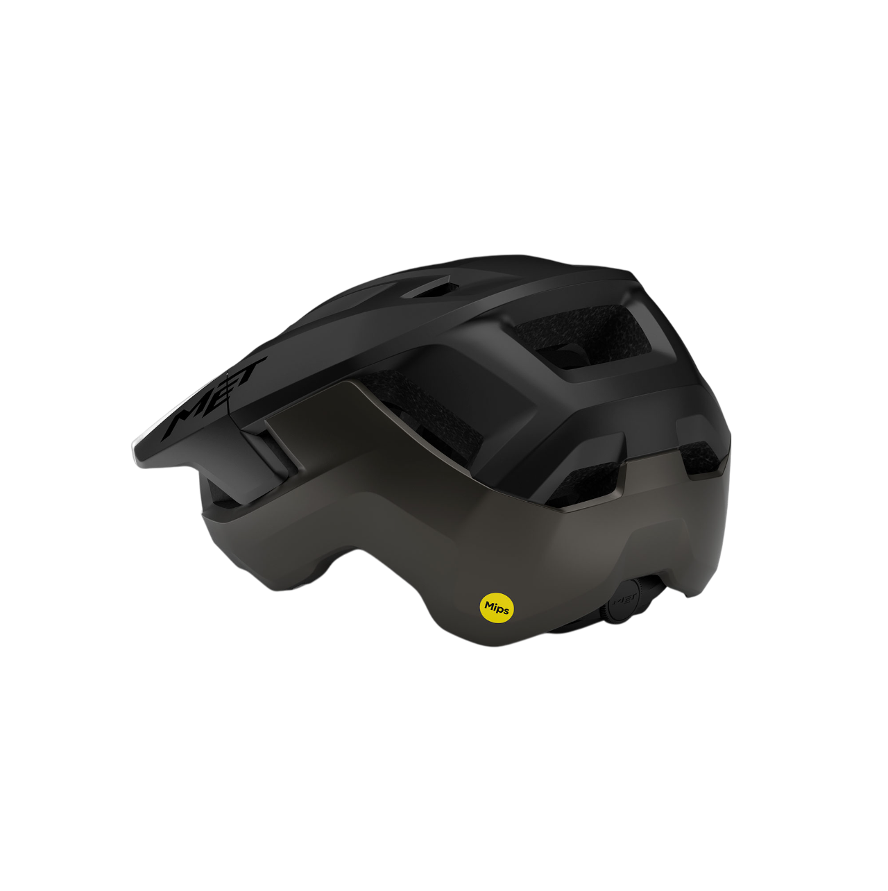 MET TERRAE MIPS MTB-Helm Mattschwarz
