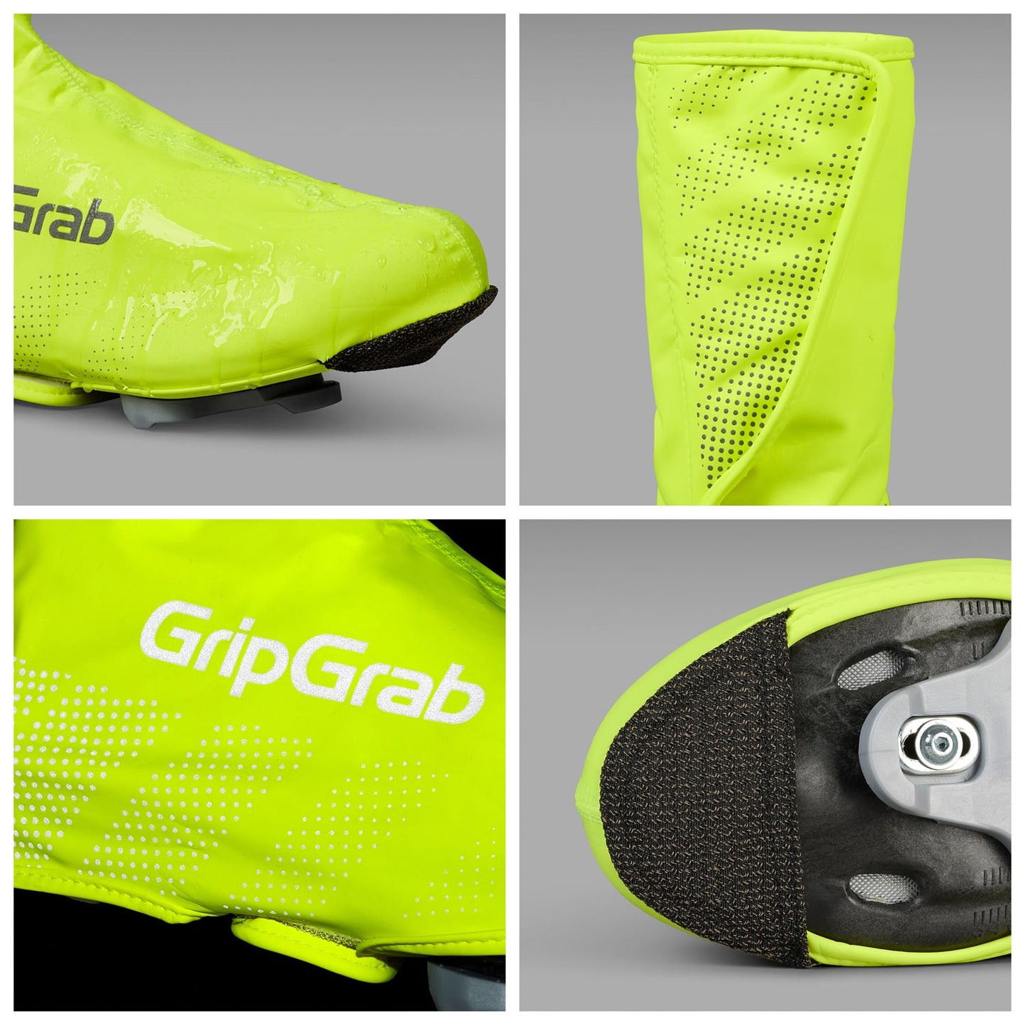 Überziehschuhe GRIPGRAB RIDE Hi-ViIS WATERPROOF Gelb