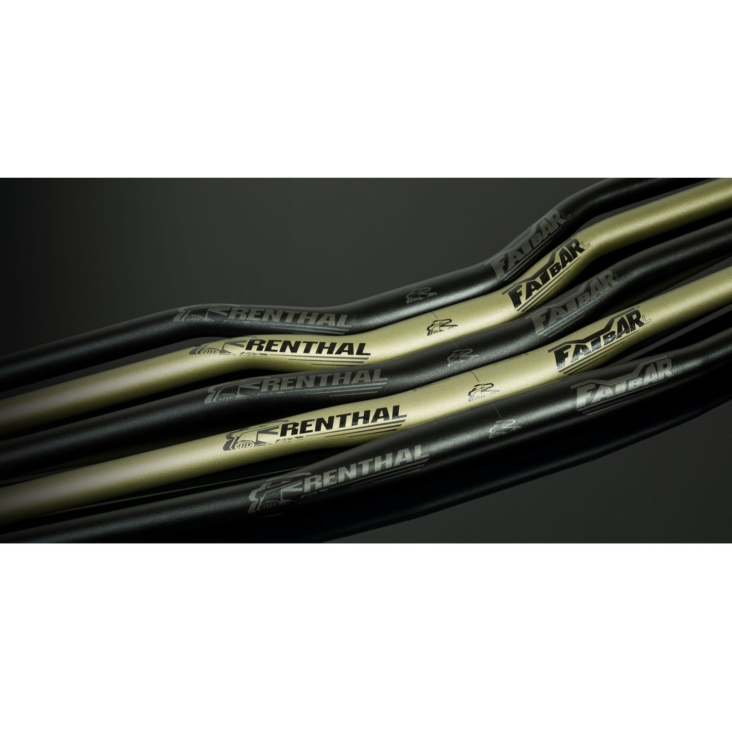 Kleiderbügel RENTHAL V3 FATBAR LITE Rise 10mm 760mm Gold