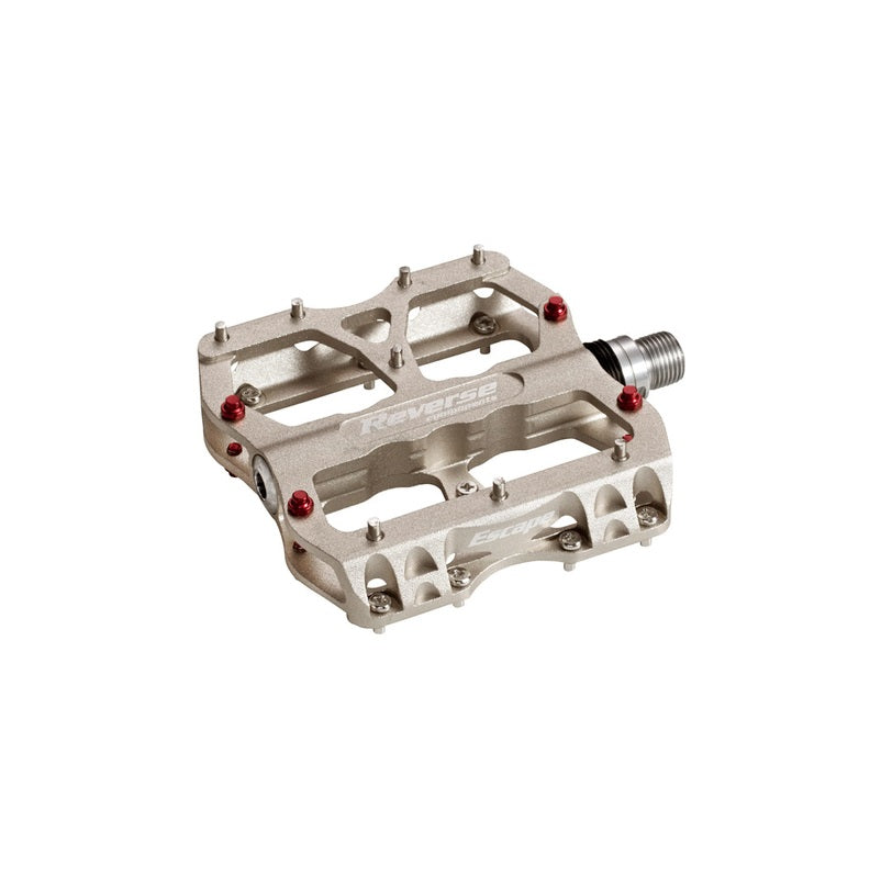 pedale beige REVERSE COMPONENTS ESCAPE Beige Flat Pedals – Probikeshop
