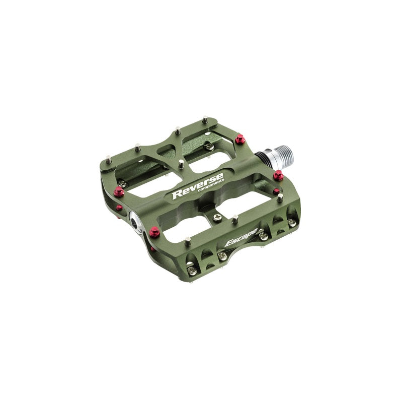 Flat Pedale REVERSE COMPONENTS ESCAPE Olive – Probikeshop