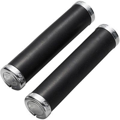 REVERSE COMPONENTS SEISMIC ERGO Lock-On Grips Schwarz/Silber