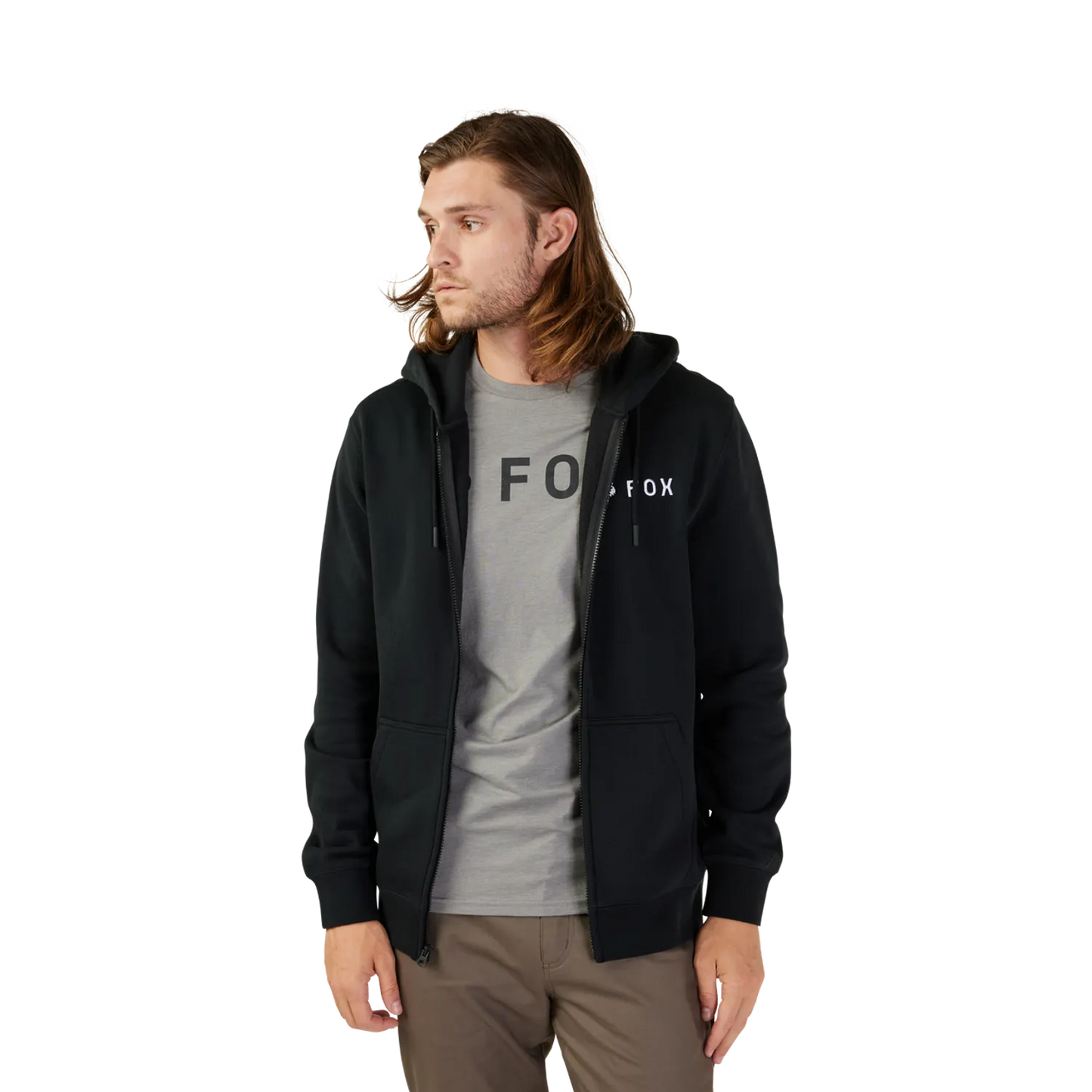 FOX ABSOLUTE ZIP Kapuzensweatshirt Schwarz