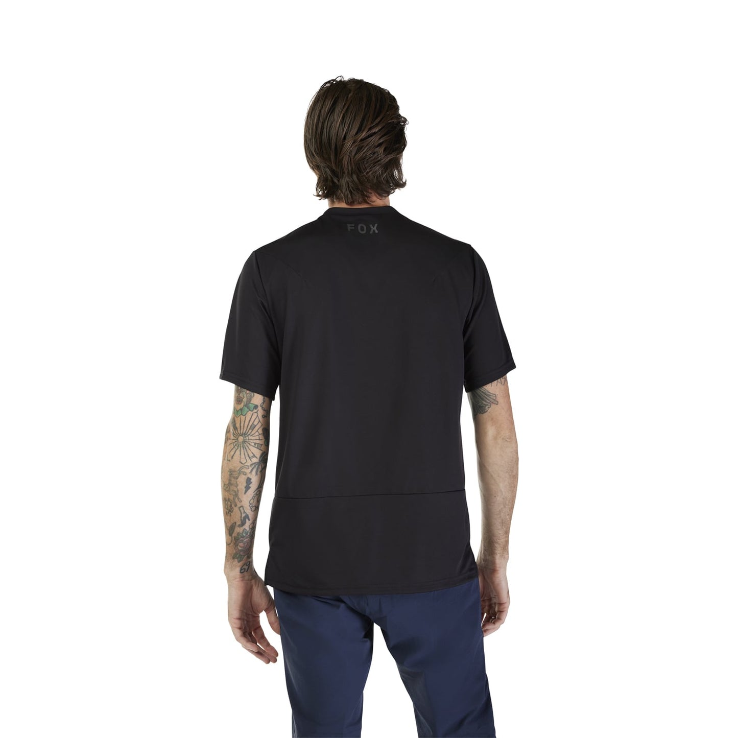 FOX RANGER HEAD Trikot Kurzarm Schwarz 2025