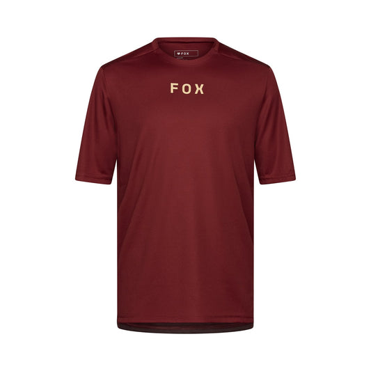 FOX RANGER WORDMARK Trikot Kurze Ärmel Bordeaux 2025