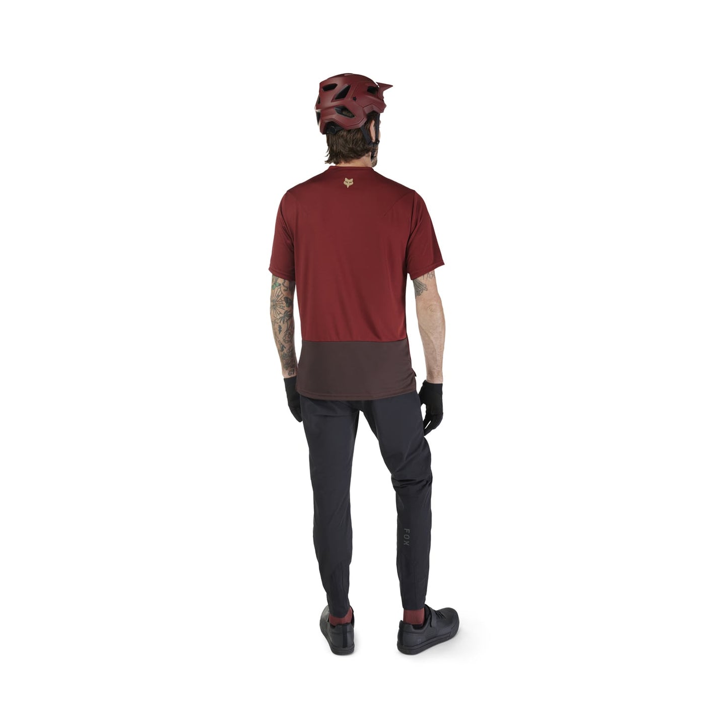 FOX RANGER WORDMARK Trikot Kurze Ärmel Bordeaux 2025