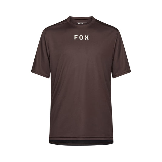 FOX RANGER WORDMARK Trikot Kurzarm Braun 2025