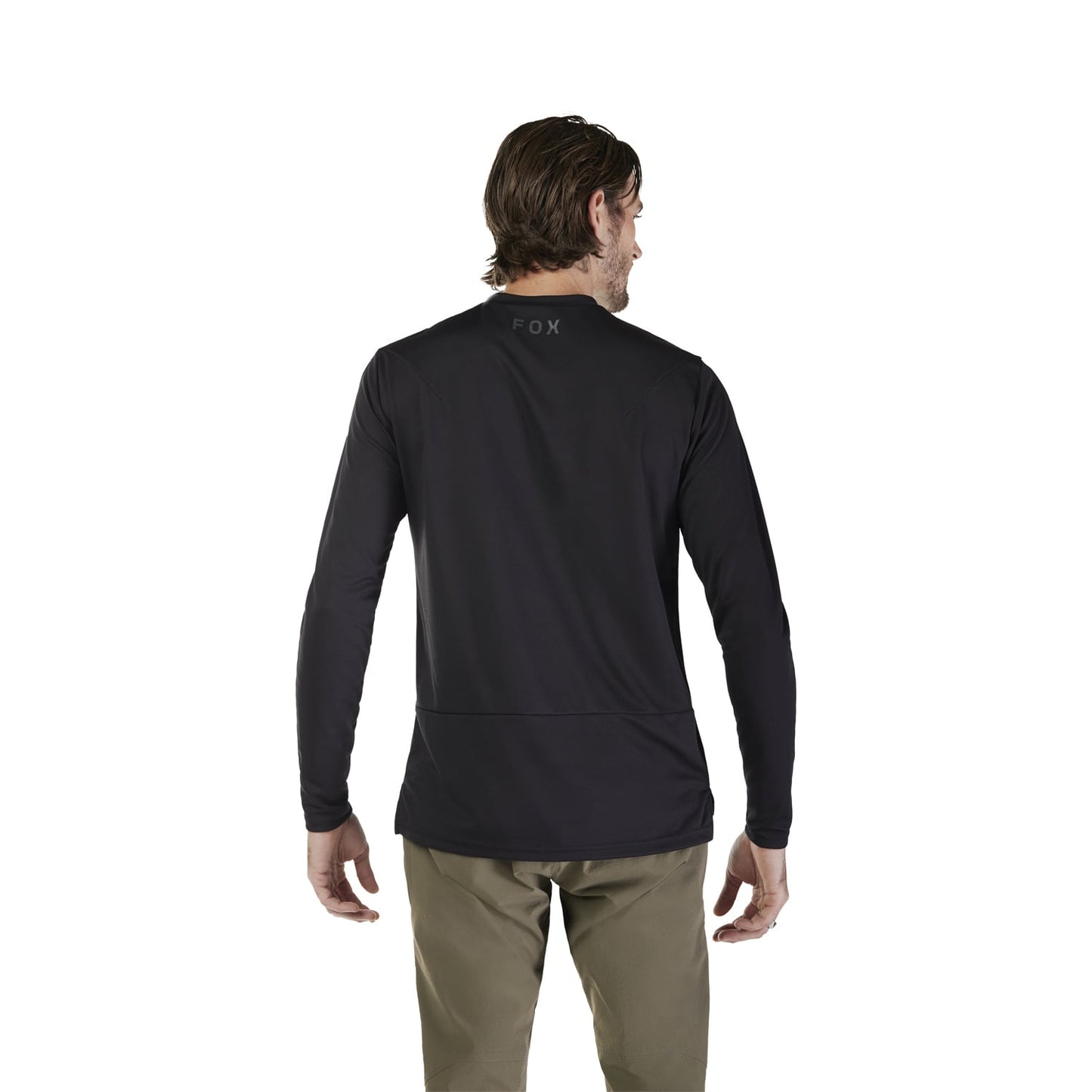 FOX RANGER HEAD Trikot Langarm Schwarz 2025