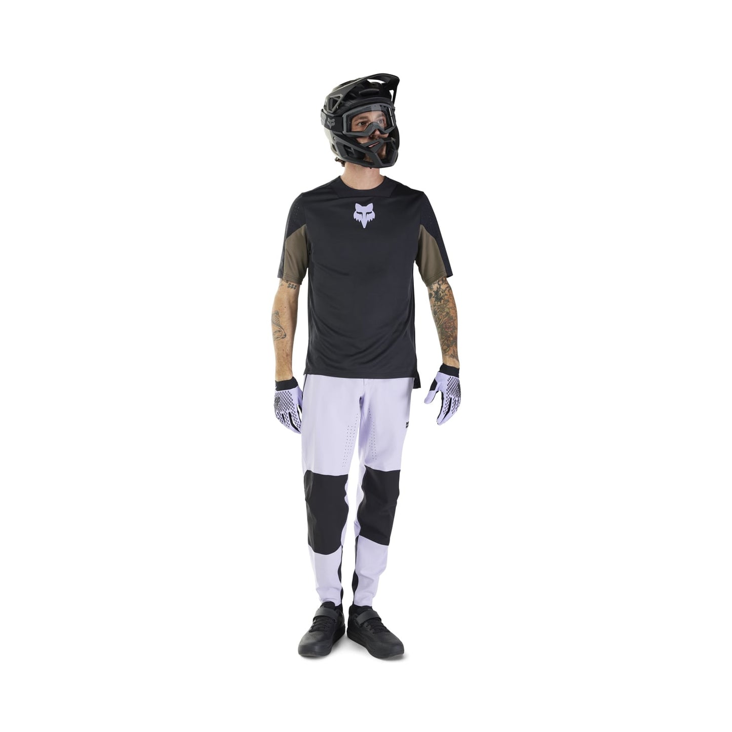 FOX DEFEND PARK Trikot Kurzarm Schwarz 2025