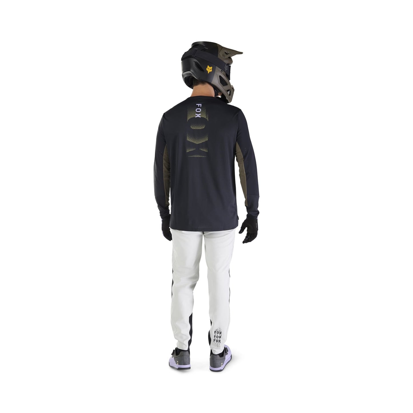 FOX DEFEND PARK Trikot Langarm Schwarz 2025