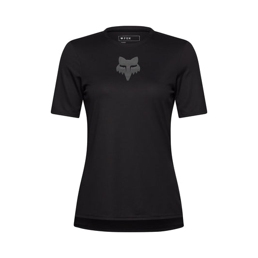 FOX RANGER HEAD Damen Trikot Kurzarm Schwarz 2025