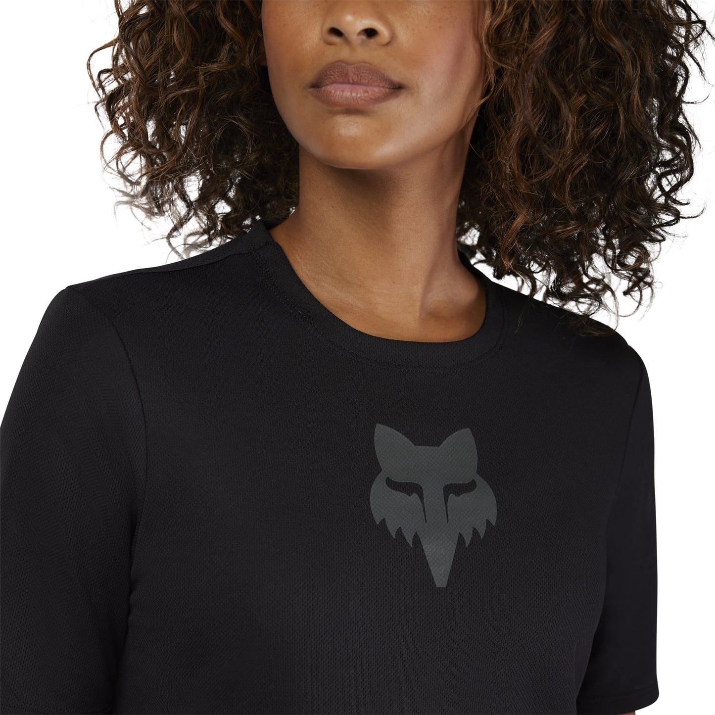 FOX RANGER HEAD Damen Trikot Kurzarm Schwarz 2025