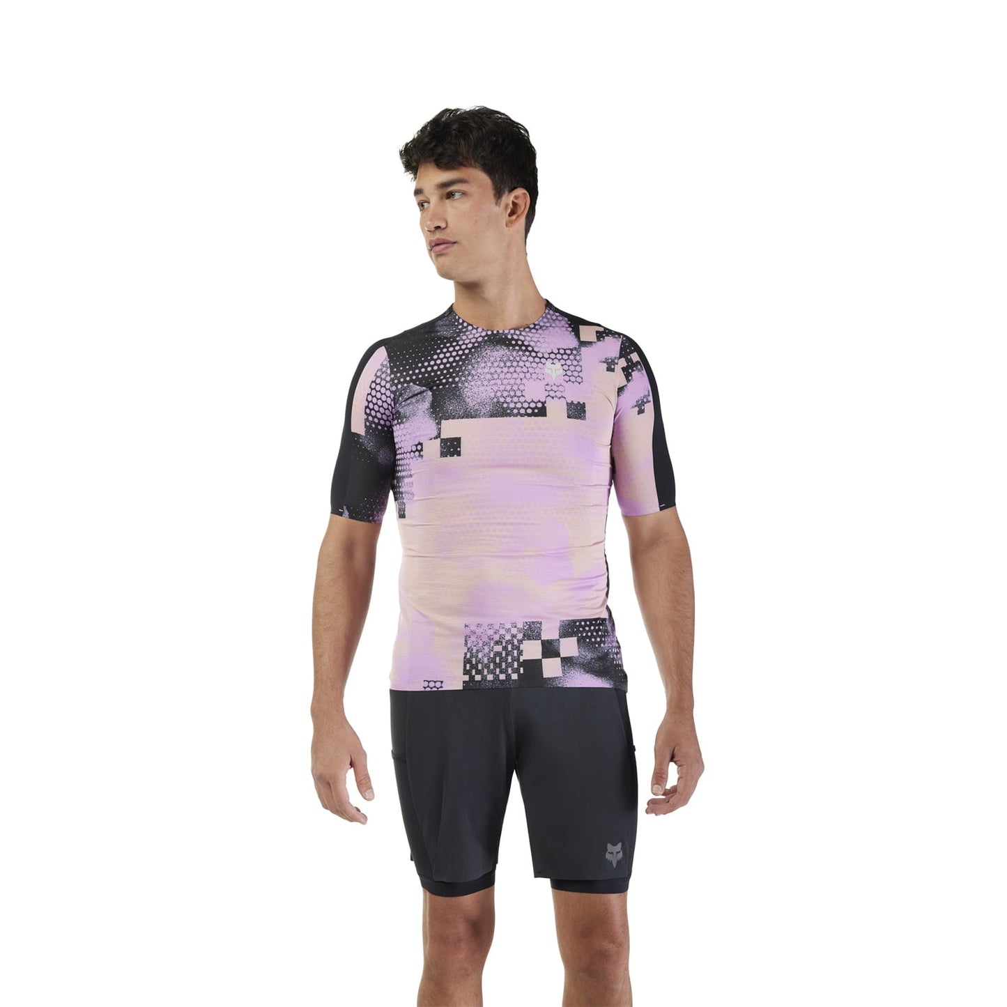 FOX FLEXAIR ASCENT PULSE Trikot Kurzarm Schwarz/Pink 2025