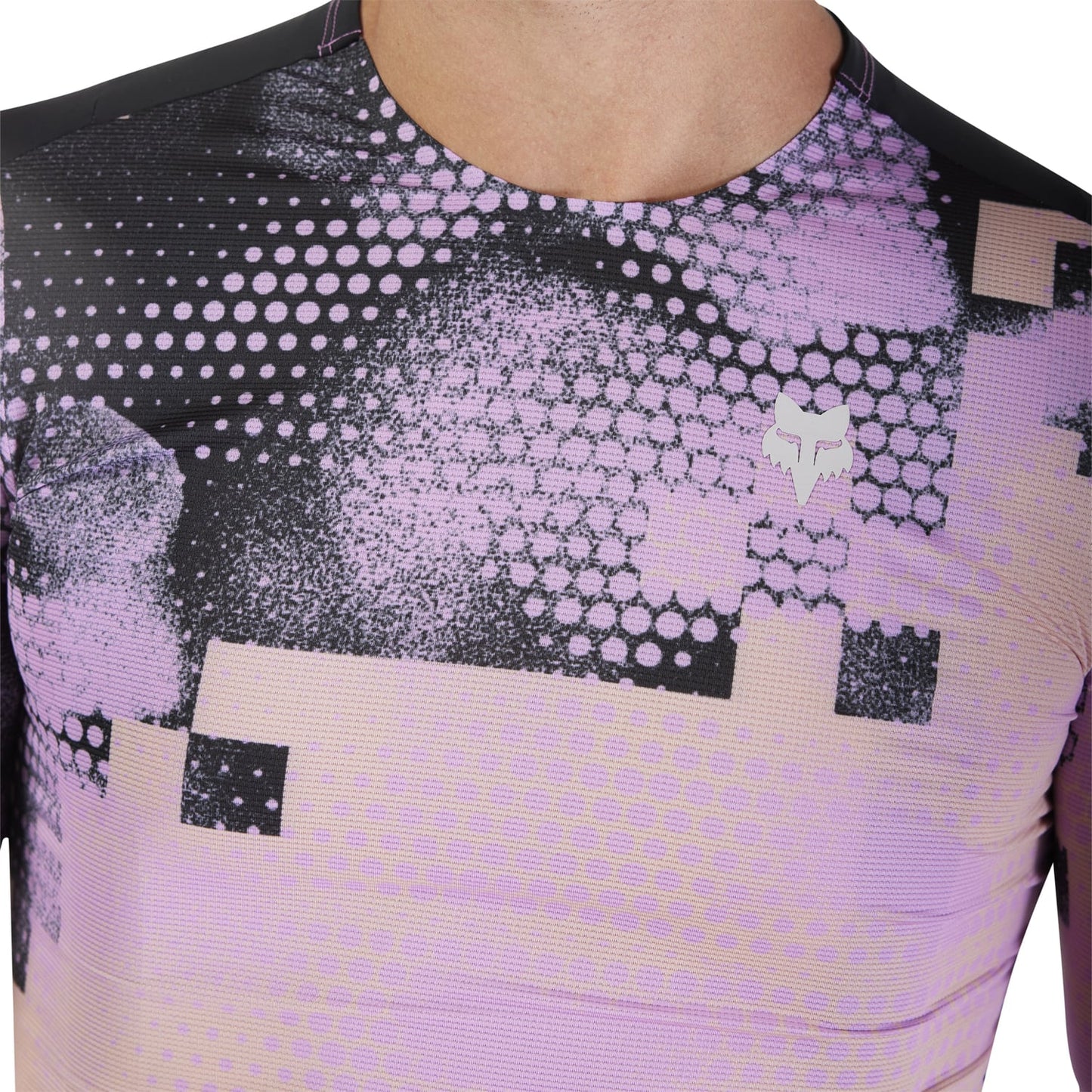 FOX FLEXAIR ASCENT PULSE Trikot Kurzarm Schwarz/Pink 2025