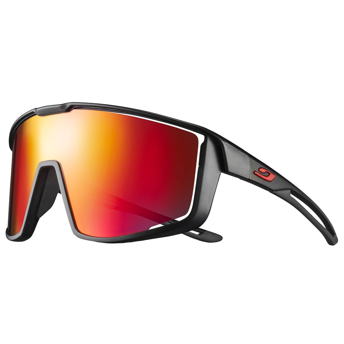 Lunettes JULBO FURY Noir/Rouge Spectron 3CF Smoke