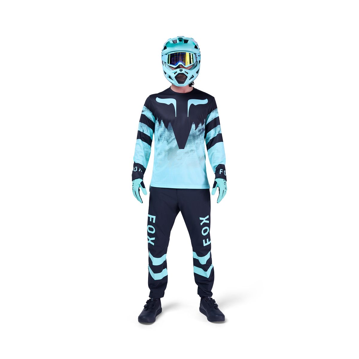 FOX RANGER KAIROS Trikot Langarm Schwarz/Blau