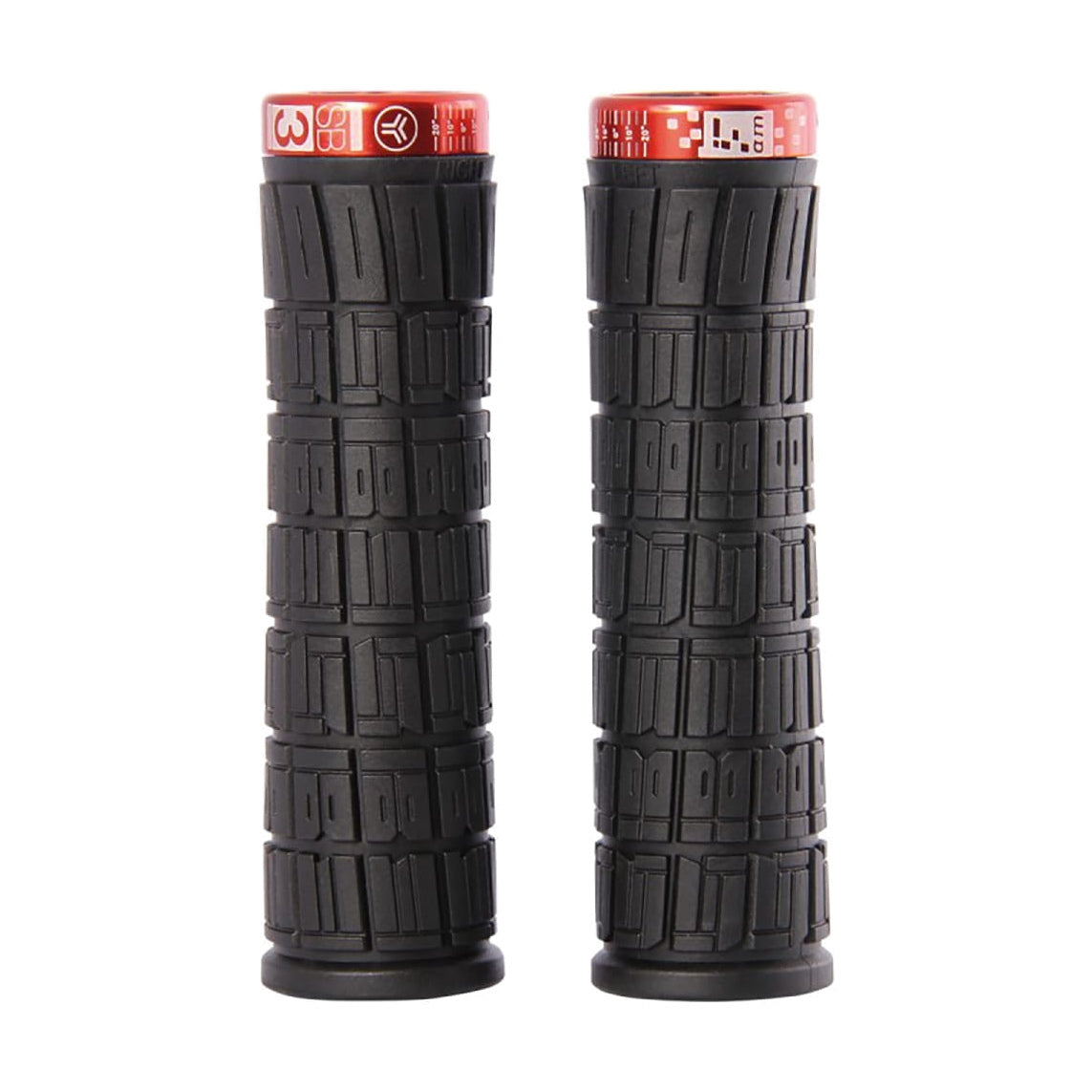 Griffe SB3 FLOWY AM Lock-On 130 mm Schwarz / Rot