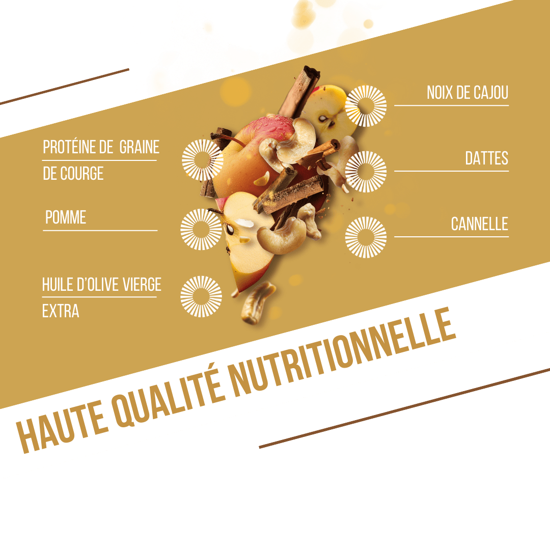 BAOUW BIO Protein Riegel EXTRA Apfel/Zimt (50g)