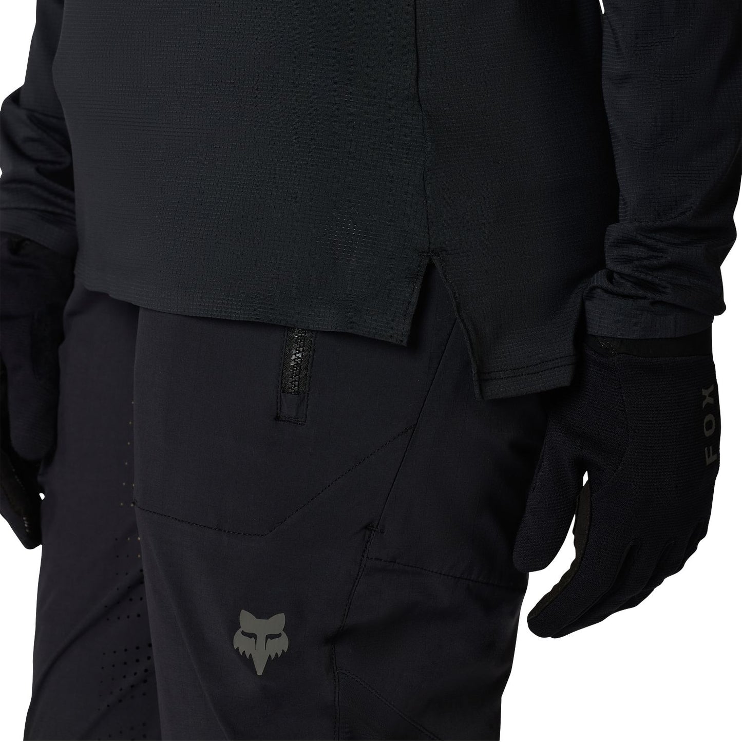 FOX FLEXAIR Damen Trikot Langarm Schwarz