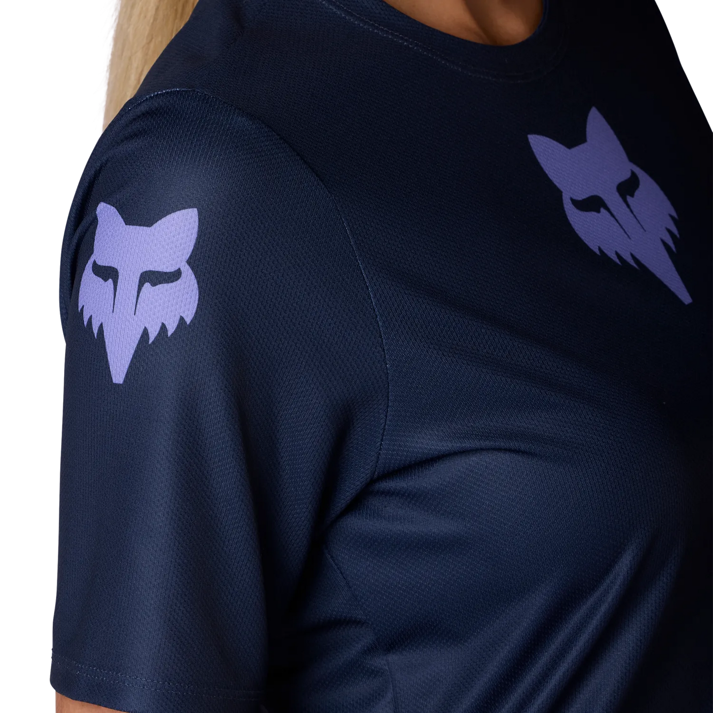 FOX RANGER IMAGE PRINT Damen Trikot Kurzarm Arctic Blue