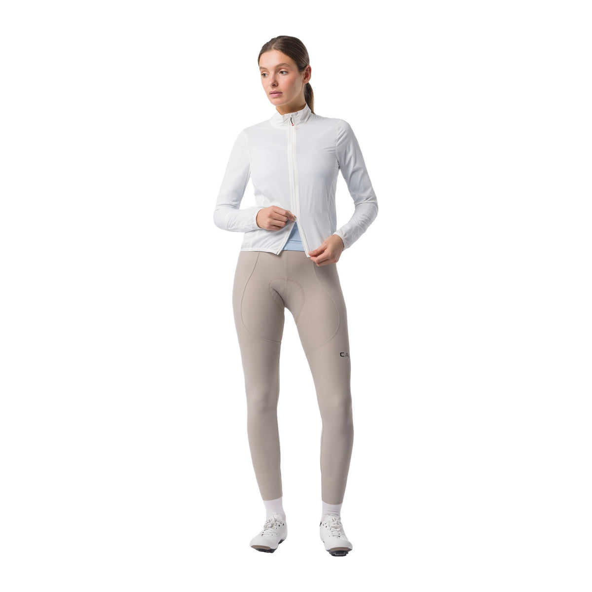 CASTELLI Transition Air Damenjacke in Elfenbein – Gesamtansicht