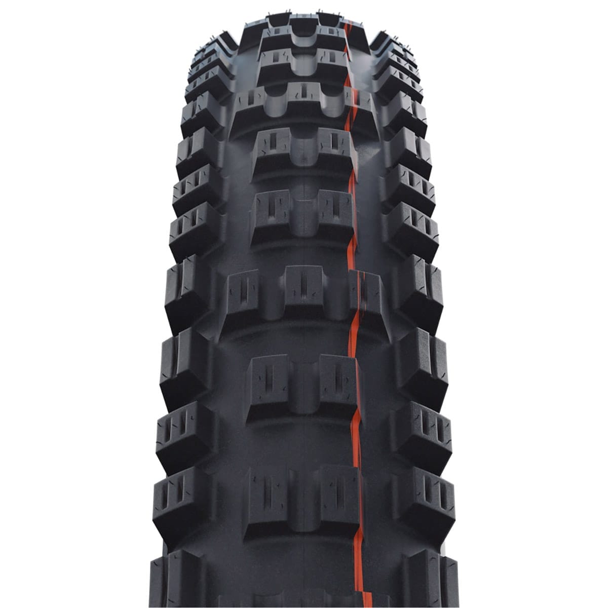 Reifen SCHWALBE EDDY CURRENT FRONT 29x2.40 ADDIX SOFT SUPERTRAIL Tubeless Ready Weich Schwarz