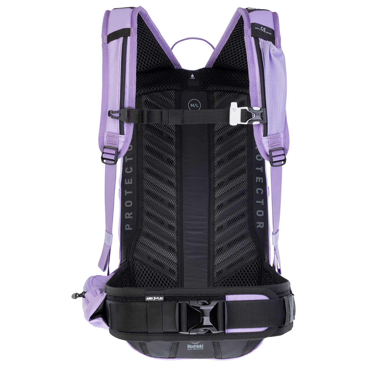 EVOC FR LITE RACE 10L Rucksack mit Rückenprotektor Pink
