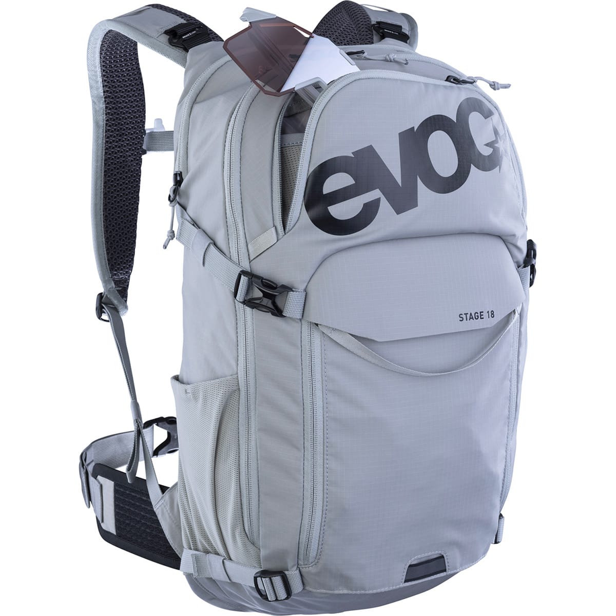 EVOC STAGE 18 L Rucksack Grau