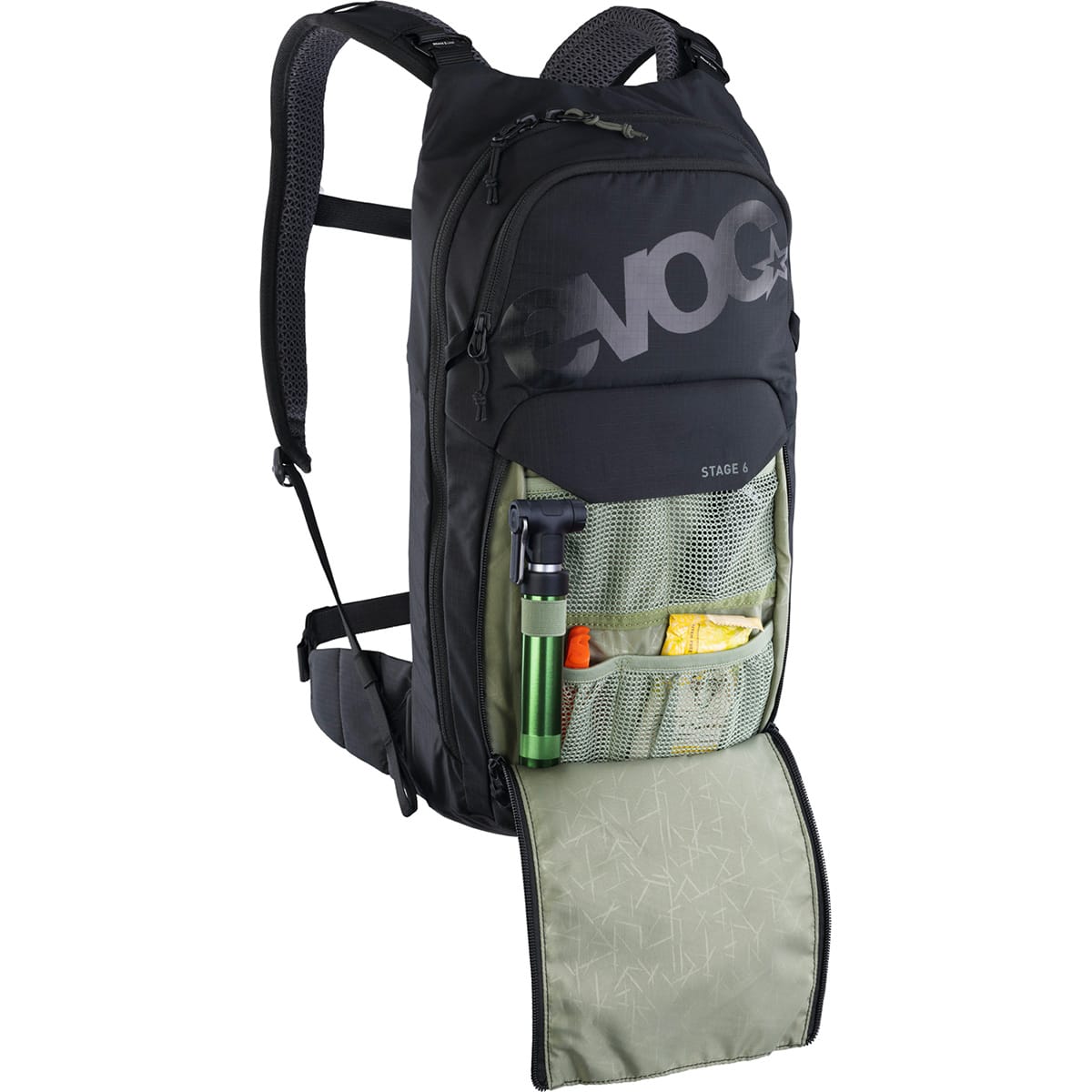 Rucksack EVOC STAGE 6 L Schwarz