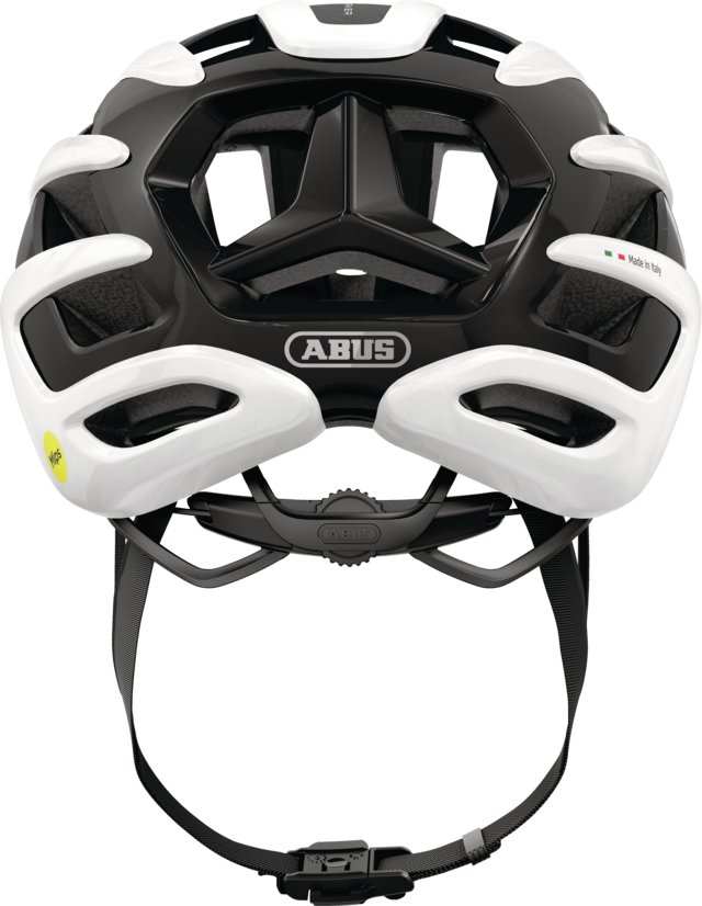 Helm Straße ABUS AIRBREAKER 2.0 MIPS Shiny Weiß