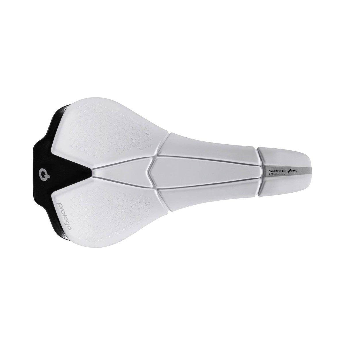 Sattel PROLOGO SCRATCH M5 Schienen Carbon Breite 140mm Weiß