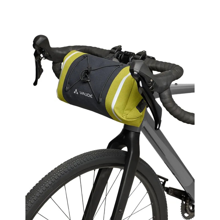 VAUDE TRAILFRONT COMPACT 5 L Lenkertasche Schwarz/Grün
